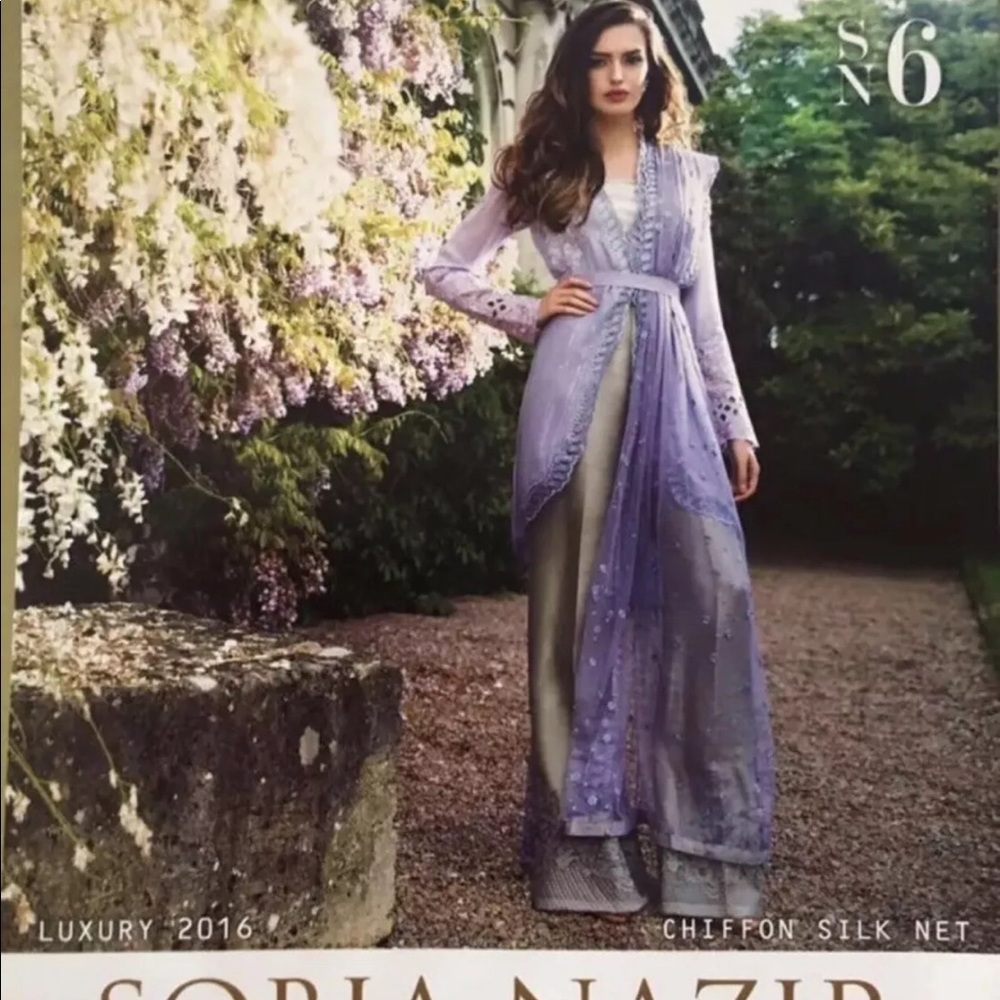 Sobia nazir Pakistani Desginer Dress 3 Piece